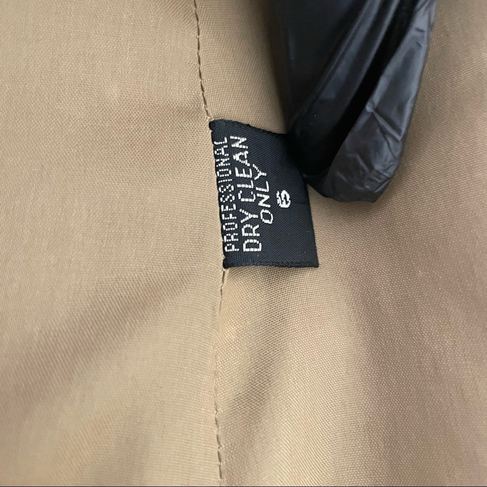 Harve Benard Vintage Brown 2 Button Elbow Patches Wool Sports Coat Blazer Size 6 - Picture 3 of 5